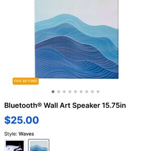 WALL ART WIRELESS SPEAKER